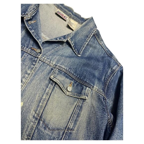 3XL - Bill Blass Jean Jacket - Picture 3 of 6